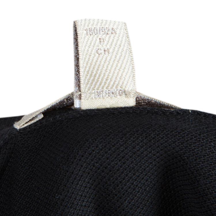 Pre Owned Burberry Black Polo Shirt S