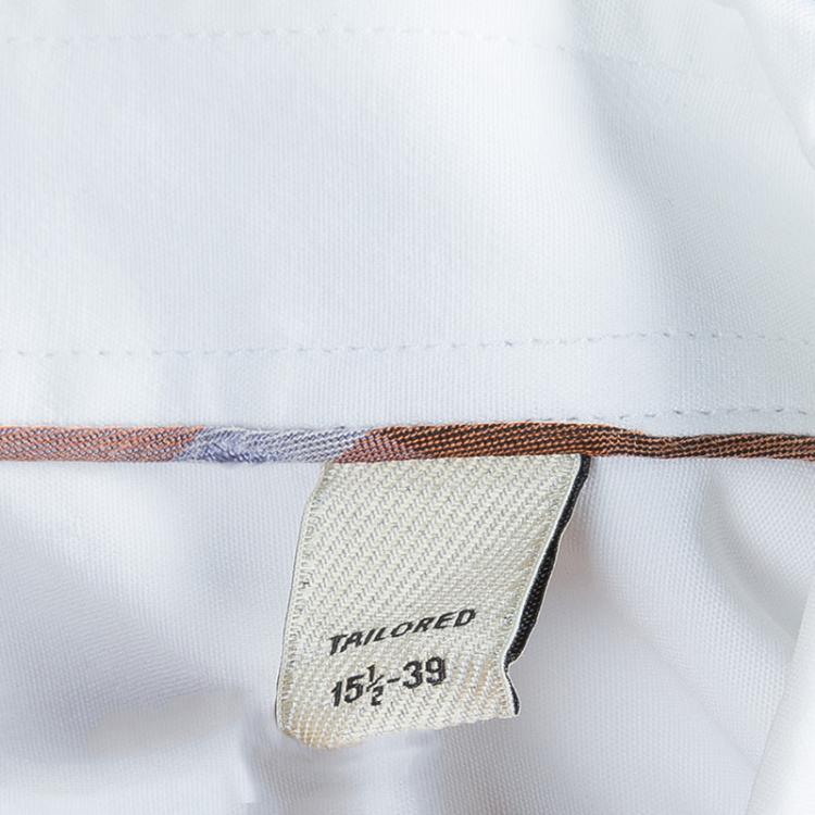 Pre Owned Burberry White Long Sleeve Shirt M