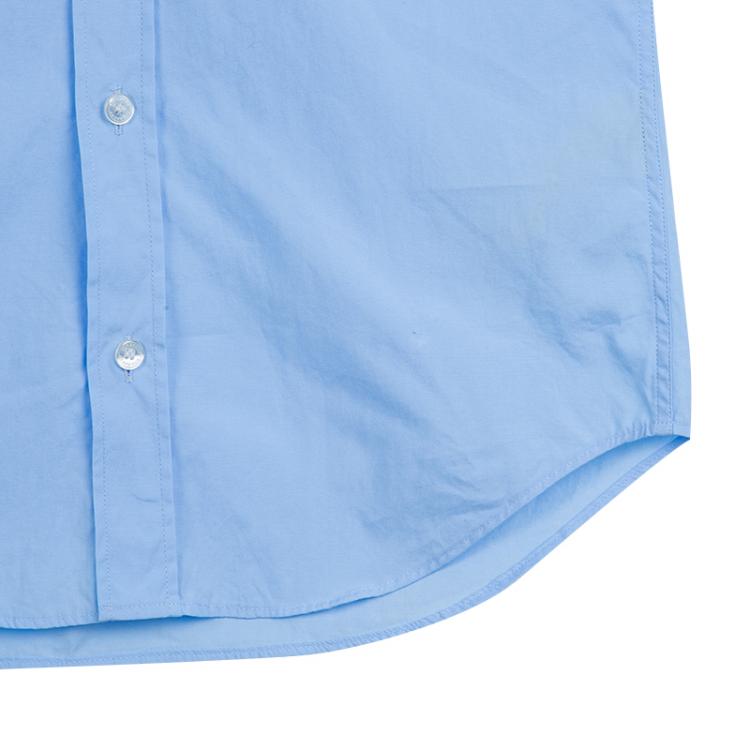 Pre Owned Burberry Blue Long Sleeve Buttondown Cotton Shirt XS