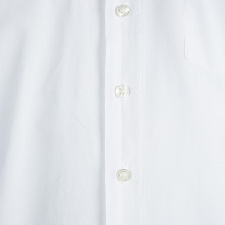 مملوكة مسبقًا Burberry Brit White Cotton Nova Check Detail Classic Fit Shirt XL