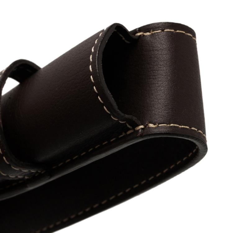 Pre Owned Cartier Leather Pen pouch