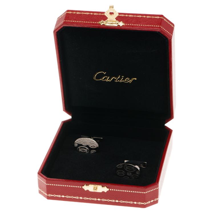 Pre Owned Cartier Silver Autre Men's Cufflinks