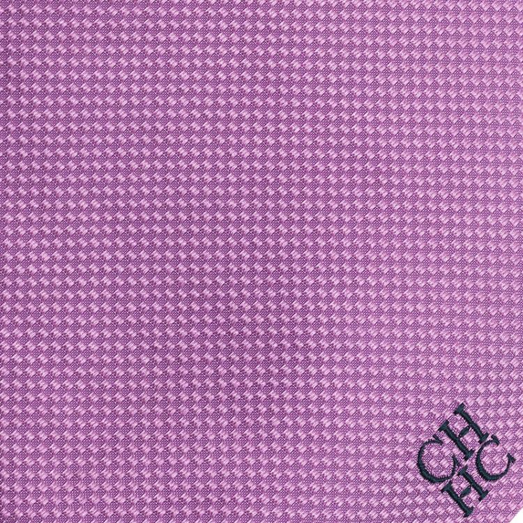 Pre Owned CH Carolina Herrera Purple Silk Tie