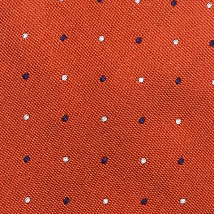 Pre Owned CH Carolina Herrera Red Polka Dot Silk Tie