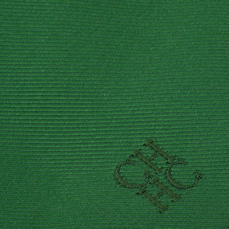 Pre Owned CH Carolina Herrera Green Silk Tie