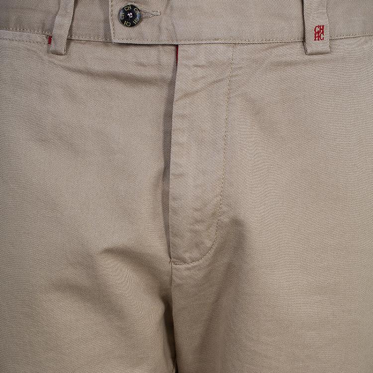 Pre Owned CH Carolina Herrera Men's Beige Trousers M