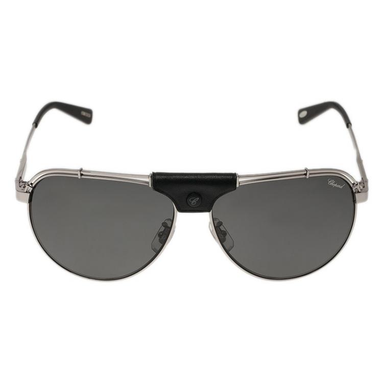 Pre Owned Chopard Grey and Black SCHA12M Aviators