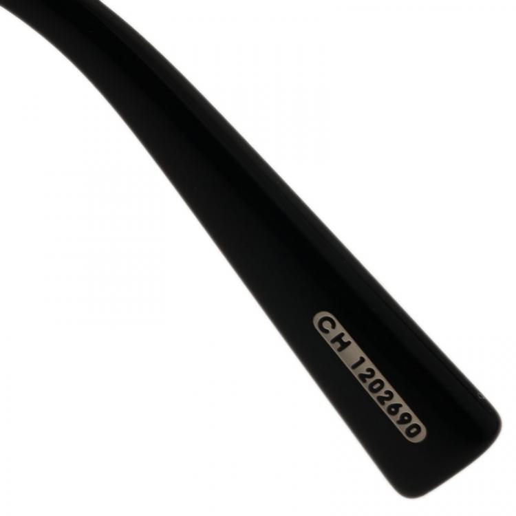 Pre Owned Chopard Silver and Black SCHA02M Aviators