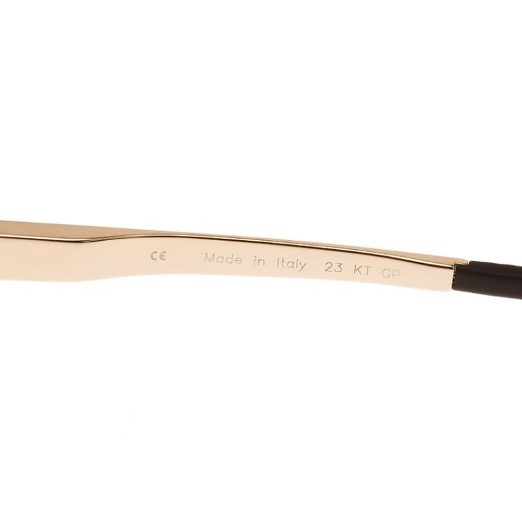 Pre Owned Chopard Gold UAE Emblem National Day SCH958 Aviators