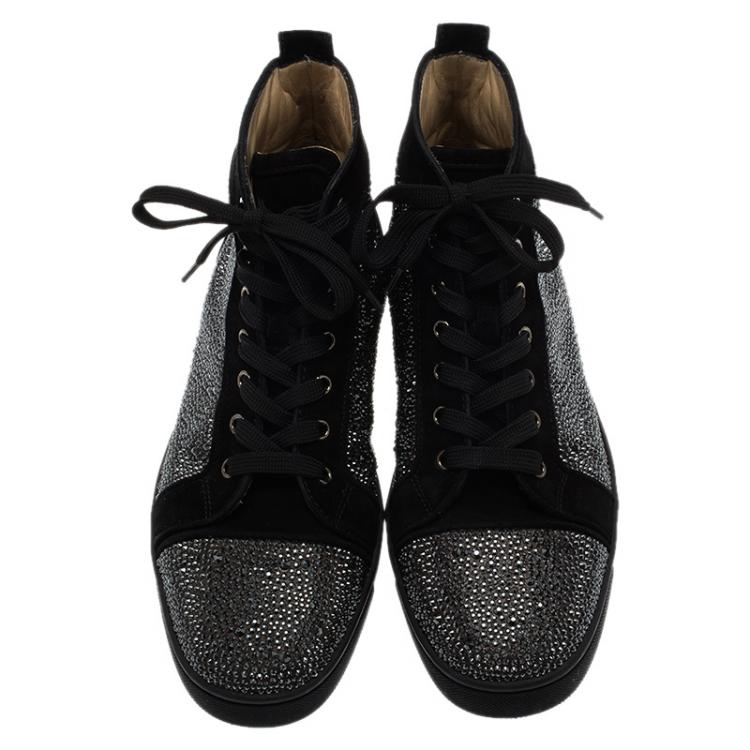 louboutin black strass