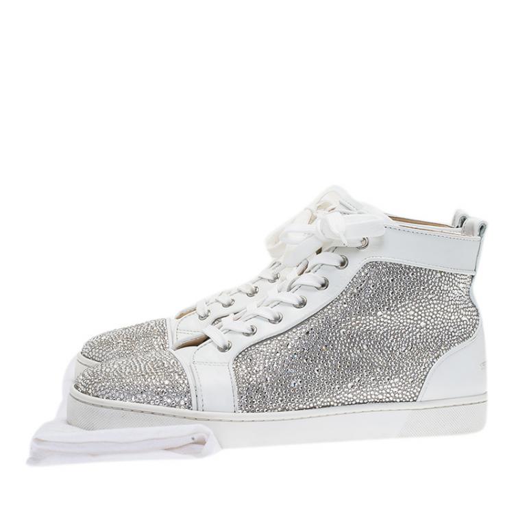 christian louboutin swarovski crystal mens