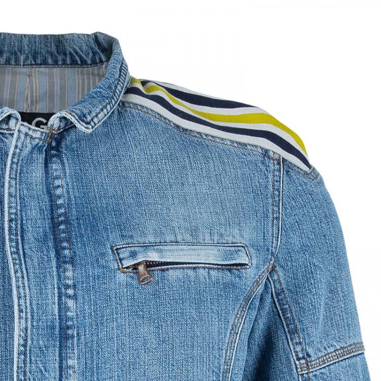 مملوكة مسبقًا D&G Men's Light Blue Denim Jacket S