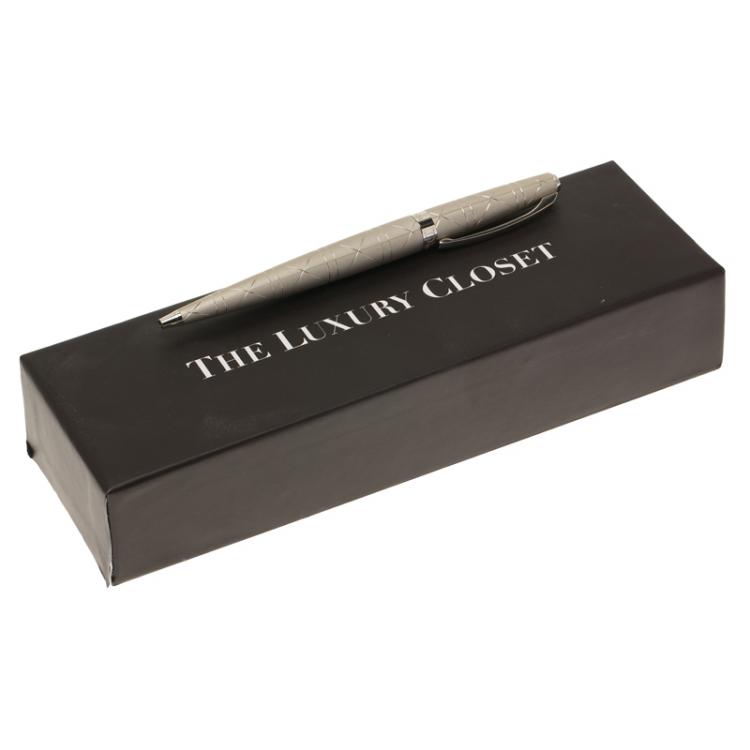 Pre Owned Dior Silver Classic Ballpoint Pen
