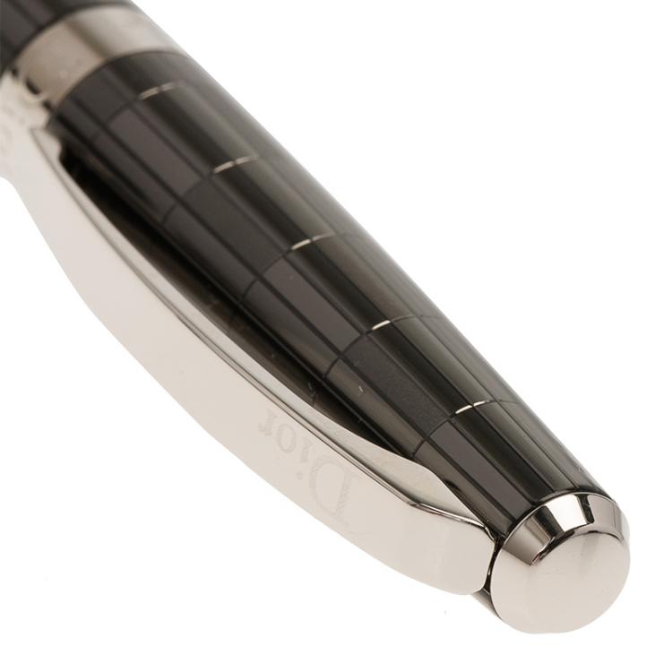 Pre Owned Dior Grey Classic Ballpoint Pen