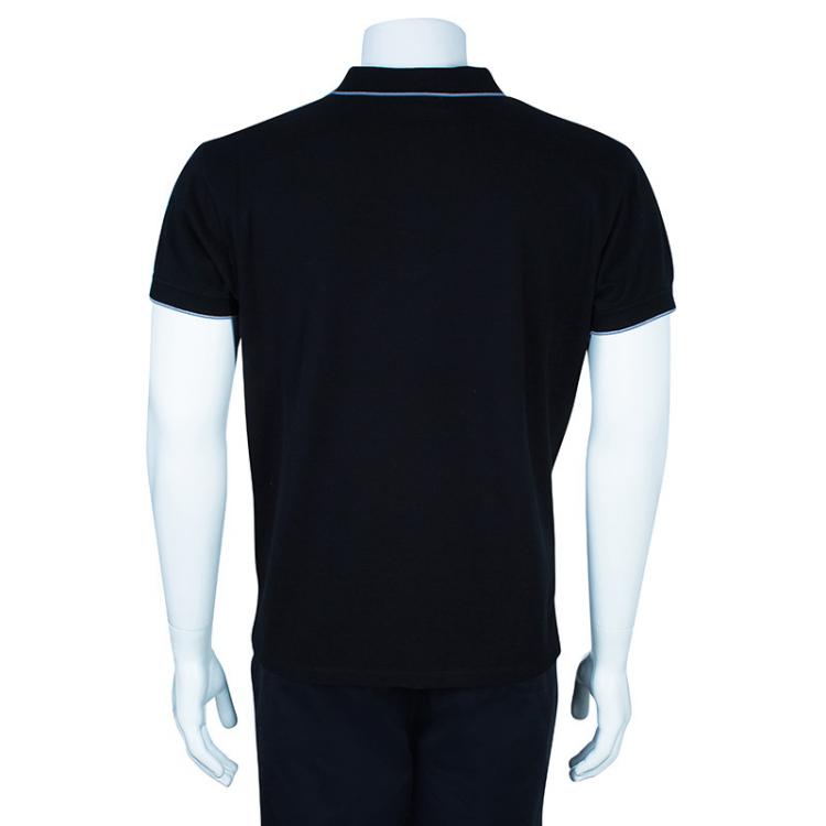 Pre Owned Dior Men's Black Polo Shirt XXL