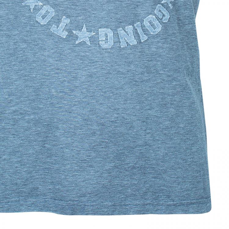 Pre Owned Dior Men's Grey Embellished T-Shirt XL