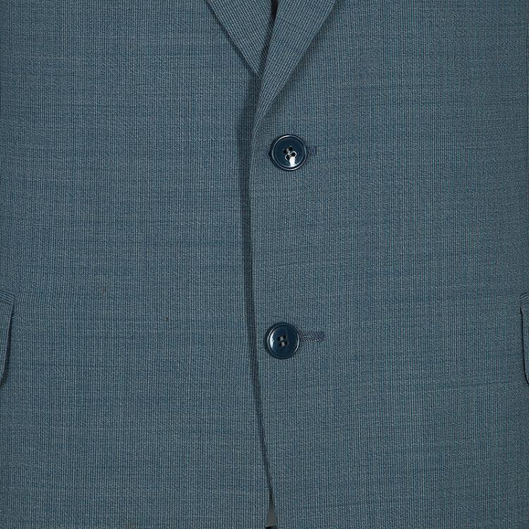 Pre Owned Dior Men's Grey Wool Suit XL