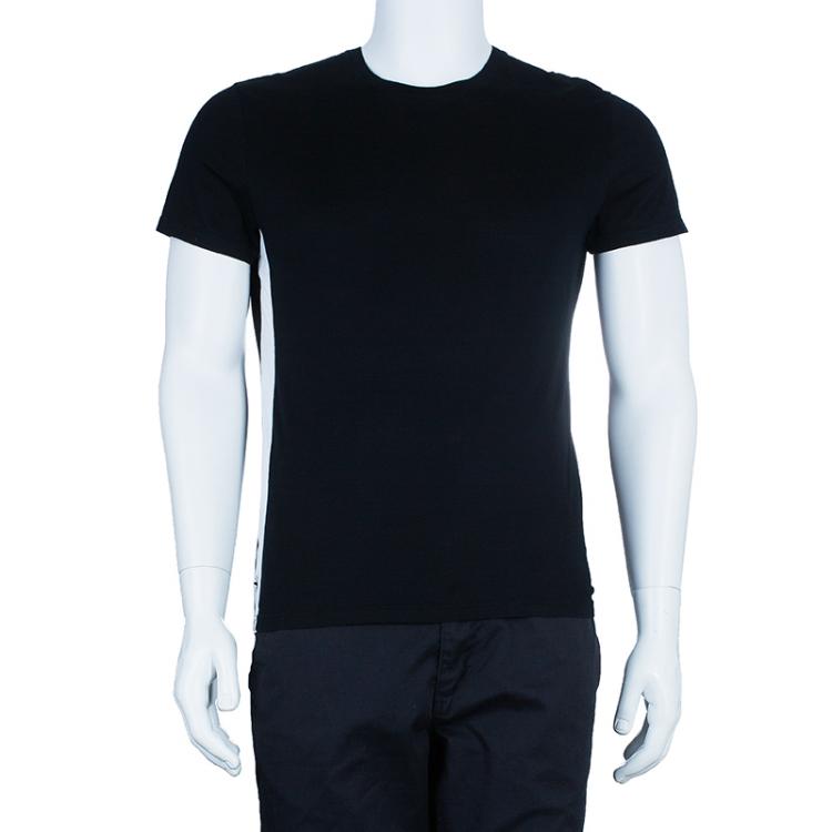 مملوكة مسبقًا Dior Men's Black and White T-Shirt S