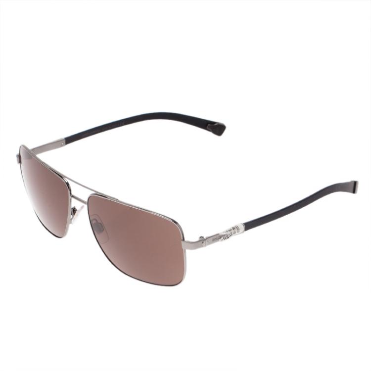 Pre Owned Dolce and Gabbana Silver 2139 Aviators 
