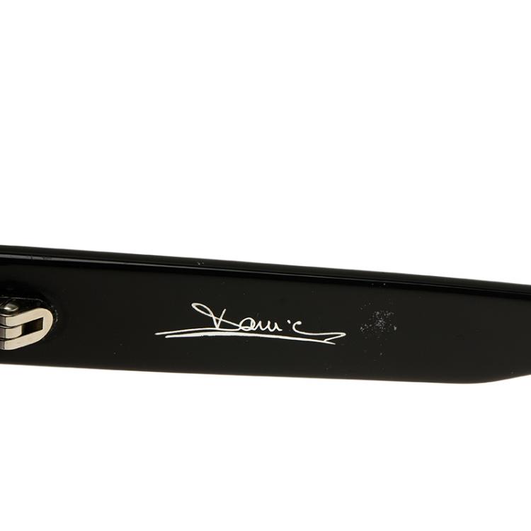Pre Owned Dolce and Gabbana Black 4177 Domenico Wayfarers