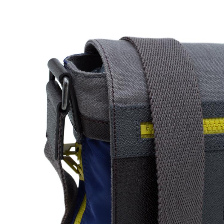 Pre Owned Dolce and Gabbana Multicolor Nylon and Canvas Etna Messenger Bag