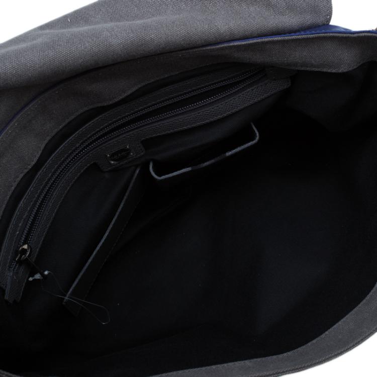 Pre Owned Dolce and Gabbana Multicolor Nylon and Canvas Etna Messenger Bag