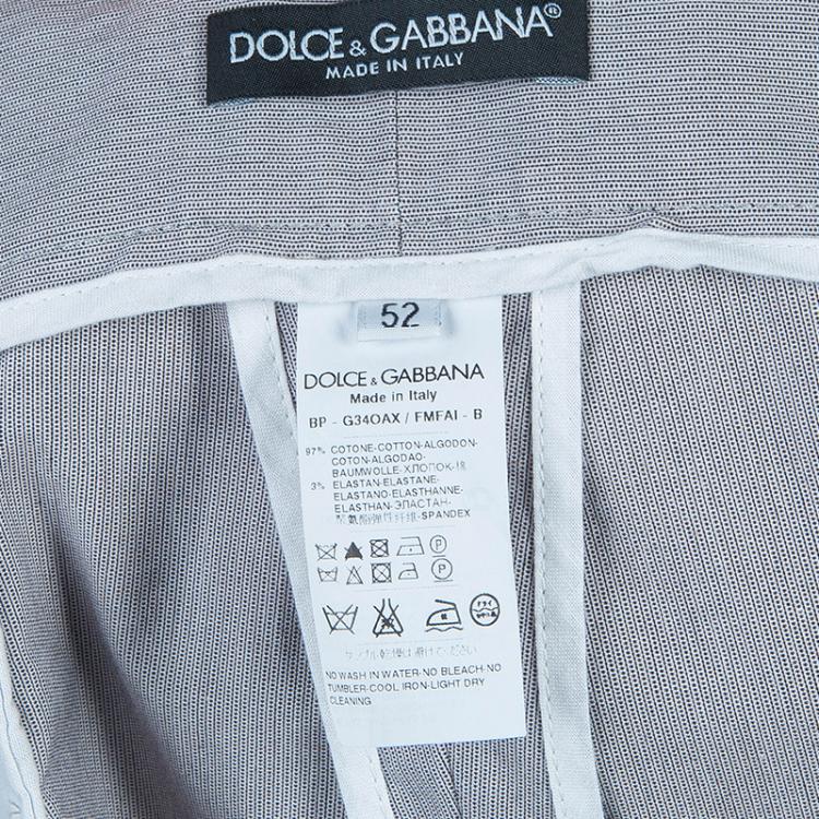 Pre Owned Dolce & Gabbana Men's Grey Shorts XL
