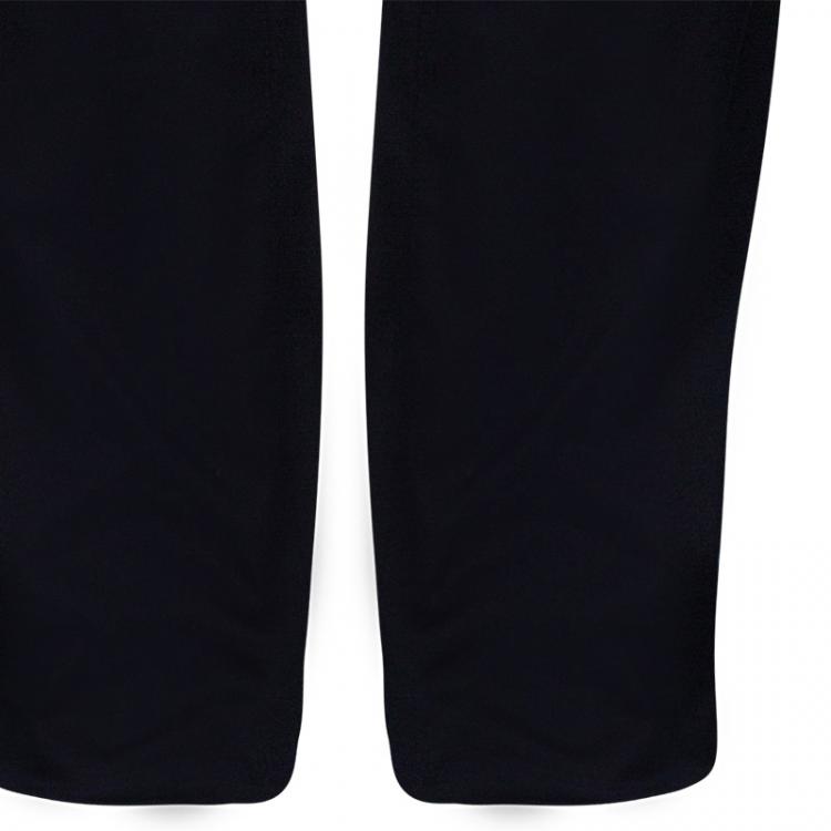 Pre Owned Dolce and Gabbana Navy Blue Athletic Pants M
