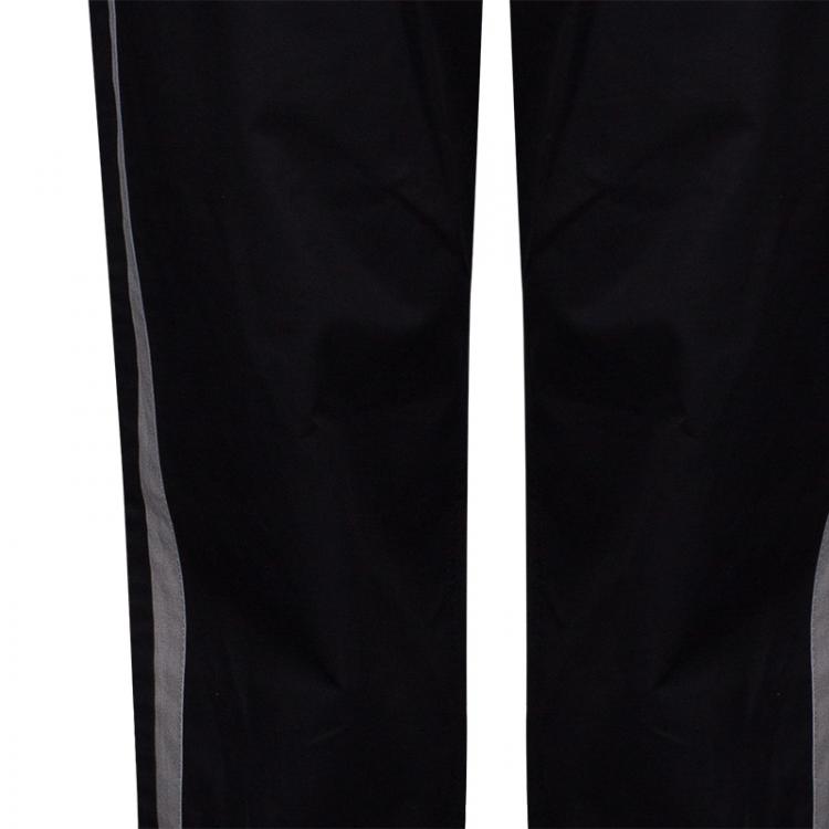 Pre Owned Dolce and Gabbana Black Athletic Pants M