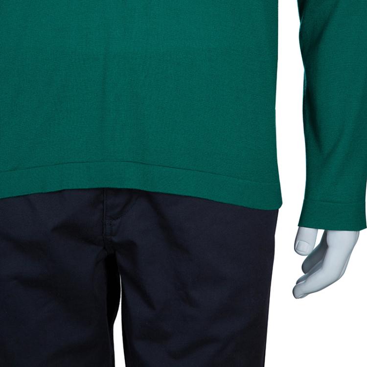 مملوكة مسبقًا Dolce and Gabbana Green Knit Sweater M