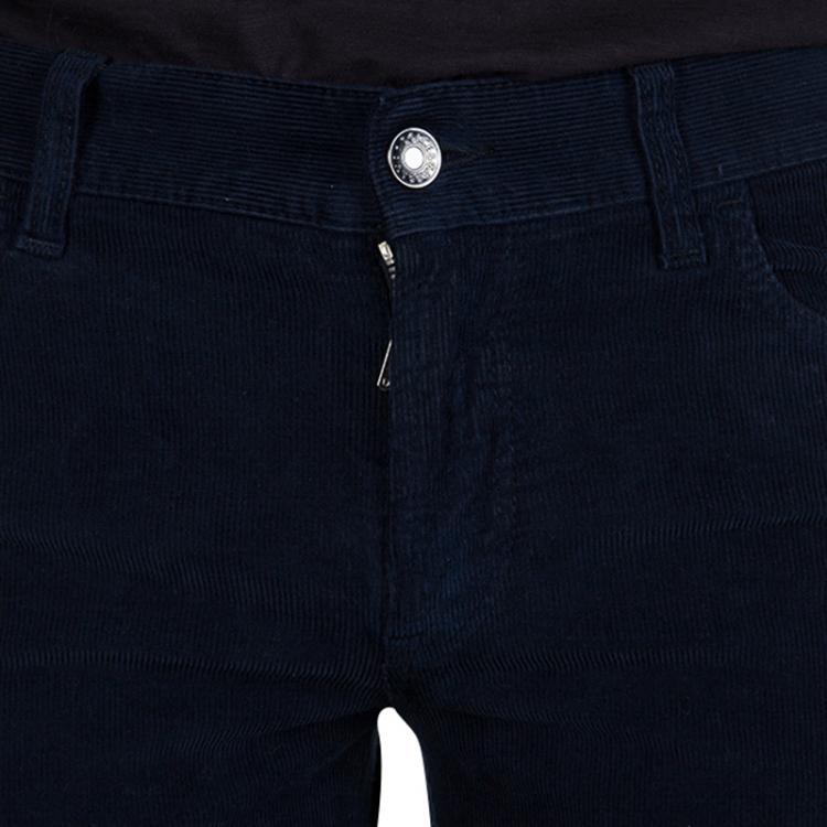 مملوكة مسبقًا Dolce And Gabbana Navy Blue Corduroy Trousers S