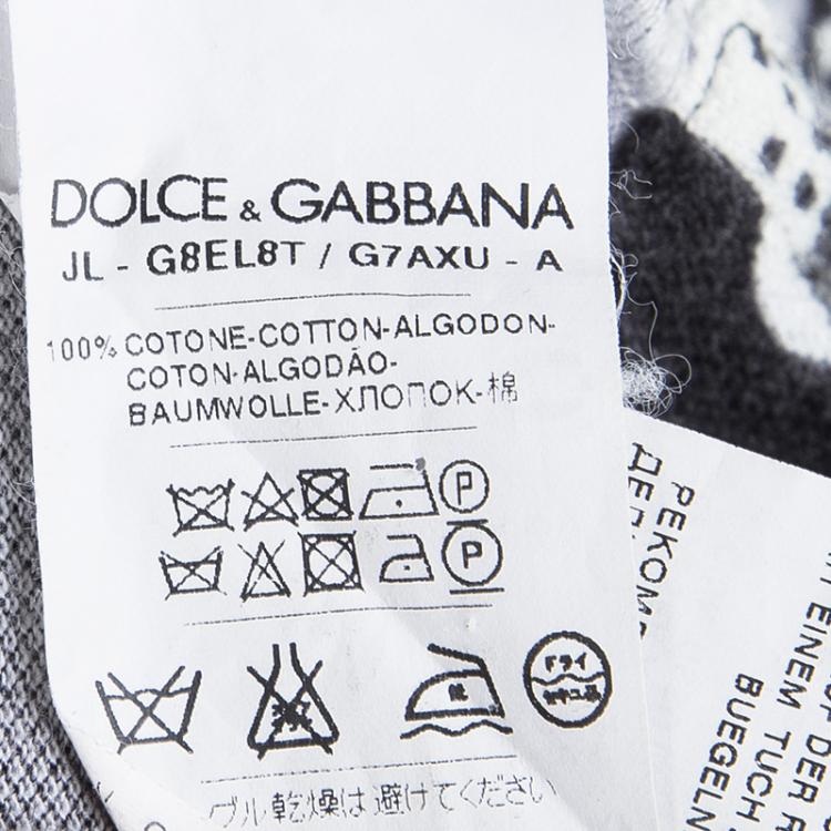 Pre Owned Dolce and Gabbana Multicolor Sicilian Mambo Print Polo T-Shirt XXL