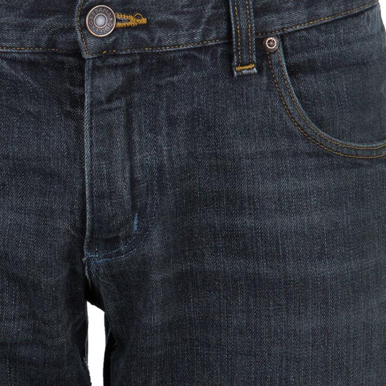 Pre Owned Dolce and Gabbana Men's Grey Denim Jeans S