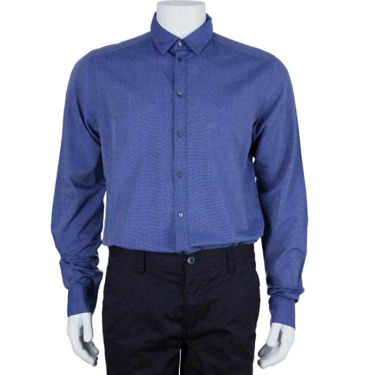 Dolce and Gabbana Men's Blue Shirt L Dolce & Gabbana | TLC