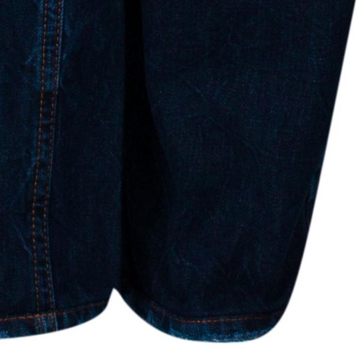 Pre Owned Dolce And Gabbana Men's Distressed Denim Jeans M