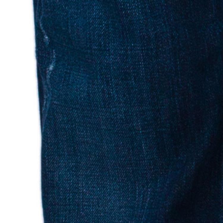 Pre Owned Dolce And Gabbana Men's Distressed Denim Jeans M