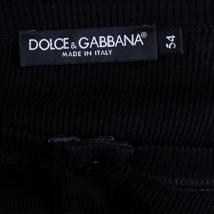 Pre Owned Dolce and Gabbana Men's Black T-Shirt L