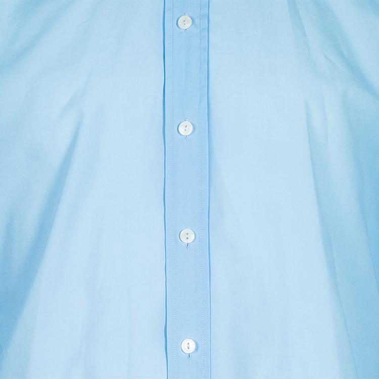 Pre Owned Dolce and Gabbana Men's Light Blue Contrast Collar Shirt M