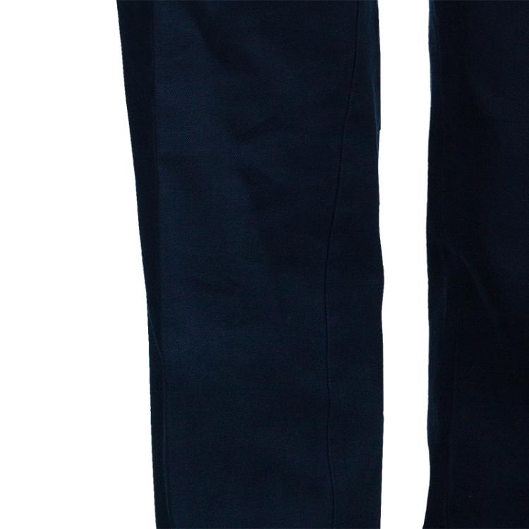 Pre Owned Dolce and Gabbana Men's Navy Blue Trousers M