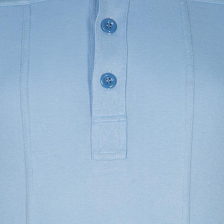 Pre Owned Dolce And Gabbana Men's Light Blue Polo Shirt M