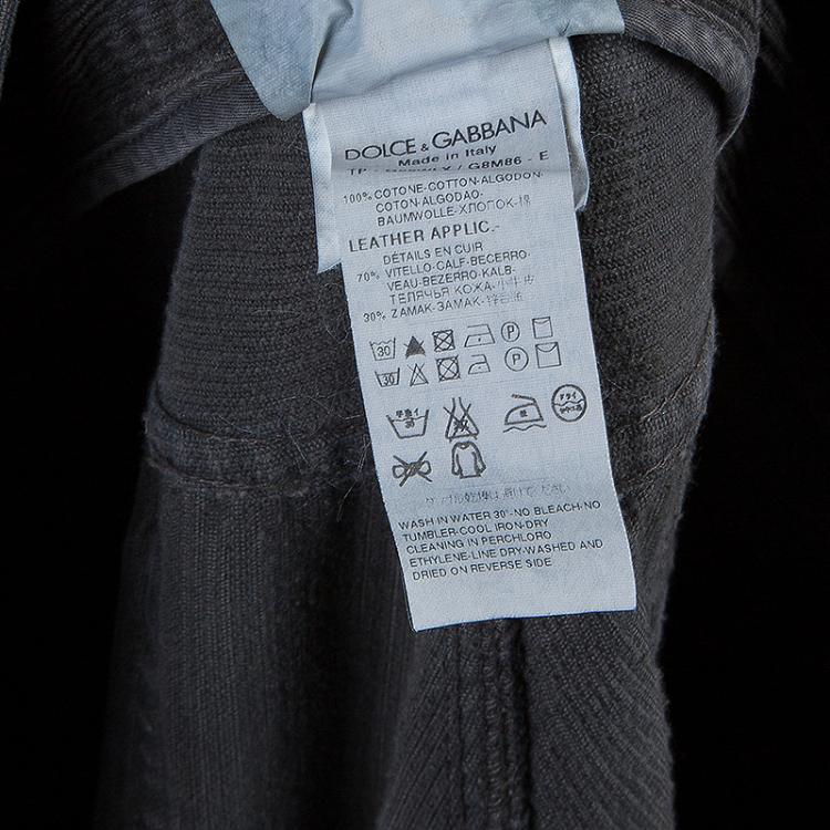 Pre Owned Dolce and Gabbana Brown Corduroy Trousers L