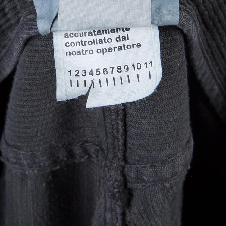 Pre Owned Dolce and Gabbana Brown Corduroy Trousers L