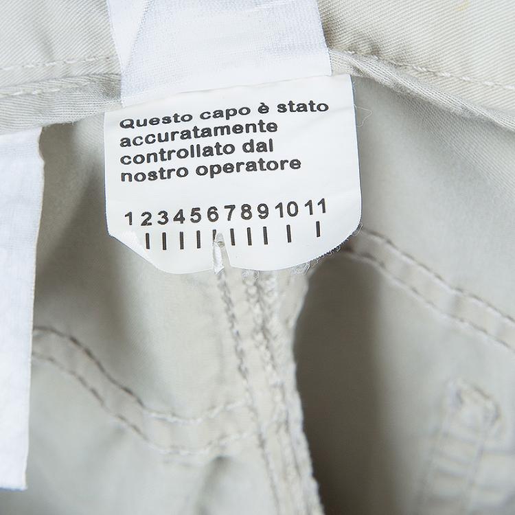 Pre Owned Dolce and Gabbana Khaki Cotton Trousers L