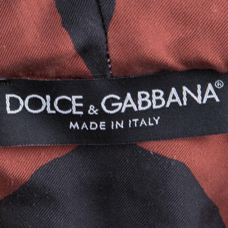 مملوكة مسبقًا Dolce and Gabbana Bull Print Polka Dotted Hoodie S