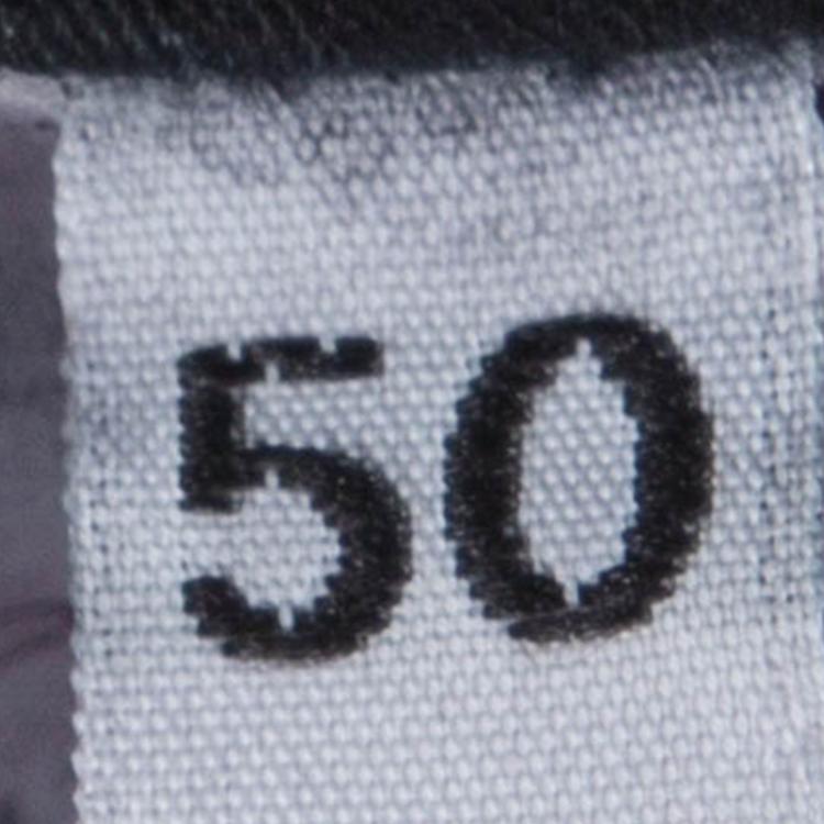 Pre Owned Dolce and Gabbana Black Cotton Double Breasted Blazer L