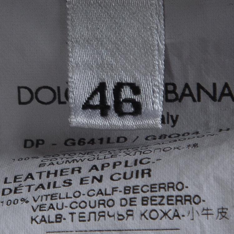 Pre Owned Dolce And Gabbana Light Blue Straight Fit Jeans S