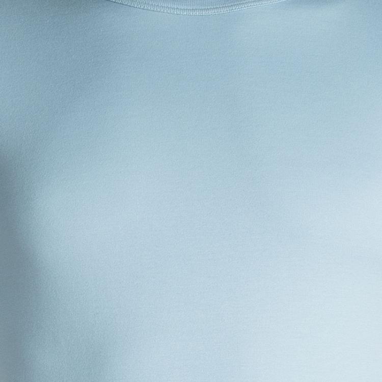 Pre Owned Dolce and Gabbana Light Blue Crew Neck T-Shirt XS
