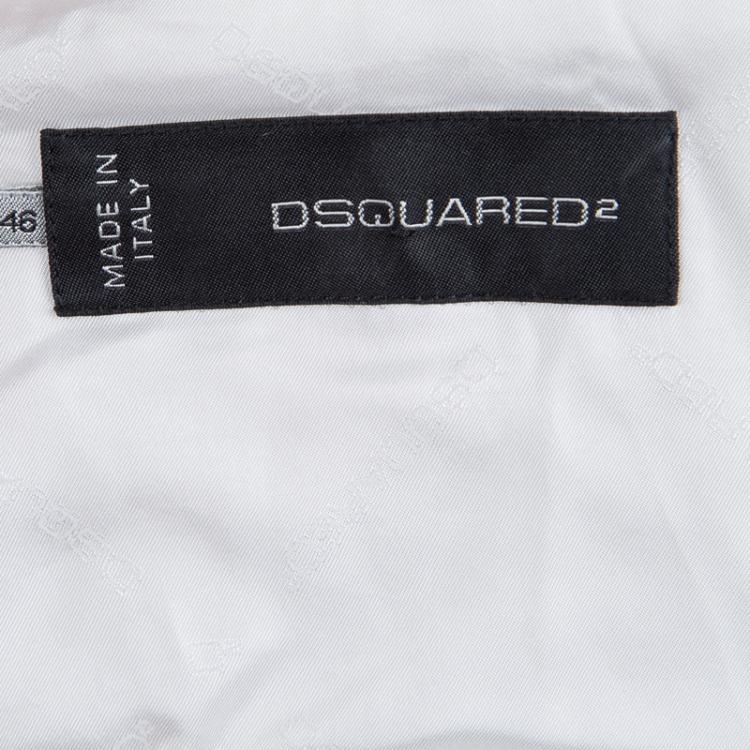 Pre Owned DSquared2 Pink Cotton Tailored Blazer S