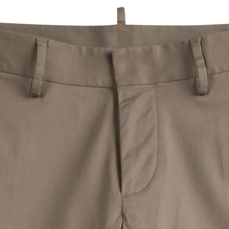 Pre Owned DSquared2 Beige Cotton Chinos XS 