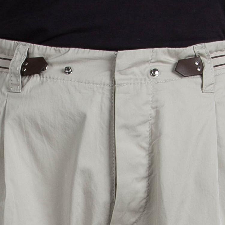 Pre Owned DSquared2 Beige Cotton Faux Boxer Waist Detail Chinos XS 